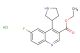 ethyl 6-fluoro-4-(pyrrolidin-3-yl)quinoline-3-carboxylate hydrochloride