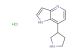 7-(pyrrolidin-3-yl)-1H-pyrrolo[3,2-b]pyridine hydrochloride