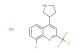 8-fluoro-4-(pyrrolidin-3-yl)-2-(trifluoromethyl)quinoline hydrochloride
