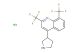 4-(pyrrolidin-3-yl)-2,8-bis(trifluoromethyl)quinoline hydrochloride