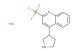 4-(pyrrolidin-3-yl)-2-(trifluoromethyl)quinoline hydrochloride