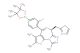 (S)-2-((4-(2-fluoro-4-(4,4,5,5-tetramethyl-1,3,2-dioxaborolan-2-yl)phenyl)-2,3,9-trimethyl-6H-thieno[3,2-f][1,2,4]triazolo[4,3-a][1,4]diazepin-6-yl)methyl)oxazole