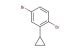 1,4-dibromo-2-cyclopropylbenzene
