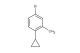 4-bromo-1-cyclopropyl-2-methylbenzene