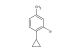 2-bromo-1-cyclopropyl-4-methylbenzene