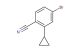 4-bromo-2-cyclopropylbenzonitrile