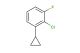 2-chloro-1-cyclopropyl-3-fluorobenzene