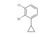 2-bromo-1-chloro-3-cyclopropylbenzene