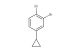 1,2-dibromo-4-cyclopropylbenzene