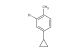 2-bromo-4-cyclopropyl-1-methylbenzene