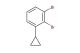 1,2-dibromo-3-cyclopropylbenzene