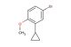 4-bromo-2-cyclopropyl-1-methoxybenzene