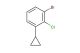 1-bromo-2-chloro-3-cyclopropylbenzene