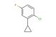 1-chloro-2-cyclopropyl-4-fluorobenzene