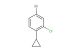 4-bromo-2-chloro-1-cyclopropylbenzene