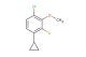 1-chloro-4-cyclopropyl-3-fluoro-2-methoxybenzene