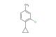 2-chloro-1-cyclopropyl-4-methylbenzene