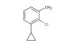 2-chloro-1-cyclopropyl-3-methylbenzene