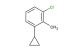 1-chloro-3-cyclopropyl-2-methylbenzene