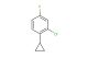 2-chloro-1-cyclopropyl-4-fluorobenzene