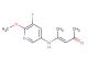 (E)-4-((5-fluoro-6-methoxypyridin-3-yl)amino)pent-3-en-2-one