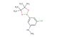 3-chloro-N-methyl-5-(4,4,5,5-tetramethyl-1,3,2-dioxaborolan-2-yl)aniline