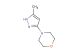 4-(5-methyl-1H-pyrazol-3-yl)morpholine