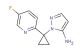 1-(1-(5-fluoropyridin-2-yl)cyclopropyl)-1H-pyrazol-5-amine