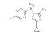 3-cyclopropyl-1-(1-(5-fluoropyridin-2-yl)cyclopropyl)-1H-pyrazol-5-amine