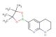 6-(4,4,5,5-Tetramethyl-1,3,2-Dioxaborolan-2-Yl)-1,2,3,4-Tetrahydro-1,8-Naphthyridine