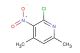 2-chloro-4,6-dimethyl-3-nitropyridine