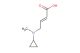 (E)-4-(cyclopropyl(methyl)amino)but-2-enoic acid