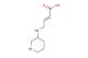 (E)-4-(piperidin-3-ylamino)but-2-enoic acid