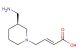 (S,E)-4-(3-(aminomethyl)piperidin-1-yl)but-2-enoic acid