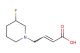4-(3-fluoropiperidin-1-yl)but-2-enoic acid