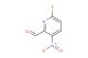6-fluoro-3-nitropicolinaldehyde