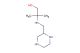 2-methyl-2-((piperazin-2-ylmethyl)amino)propan-1-ol