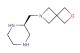 (R)-6-(piperazin-2-ylmethyl)-2-oxa-6-azaspiro[3.3]heptane