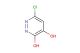 6-chloropyridazine-3,4-diol