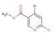 methyl 4-bromo-6-chloronicotinate