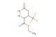 Ethyl 6-oxo-4-(trifluoromethyl)hexahydropyridazine-3-carboxylate