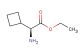 ethyl (2S)-2-amino-2-cyclobutylacetate