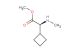 methyl (S)-2-cyclobutyl-2-(methylamino)acetate