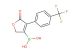 (5-oxo-4-(4-(trifluoromethyl)phenyl)-2,5-dihydrofuran-3-yl)boronic acid