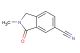 2-methyl-3-oxoisoindoline-5-carbonitrile