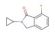 2-cyclopropyl-7-fluoroisoindolin-1-one