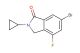 6-bromo-2-cyclopropyl-4-fluoroisoindolin-1-one