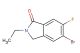 5-bromo-2-ethyl-6-fluoroisoindolin-1-one