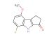 5-fluoro-8-methoxy-1,4-dihydrocyclopenta[b]indol-3(2H)-one