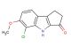 5-chloro-6-methoxy-1,4-dihydrocyclopenta[b]indol-3(2H)-one